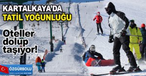 KARTALKAYA’DA TATİL YOĞUNLUĞU
