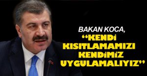 KENDİ KISITLAMAMIZI KENDİMİZ UYGULAMALIYIZ