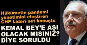 KILIÇDAROĞLU'NDAN AŞI AÇIKLAMASI