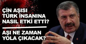 KOCA'DAN ÇİN AŞISI AÇIKLAMASI