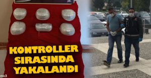 KONTROLLER SIRASINDA YAKALANDI