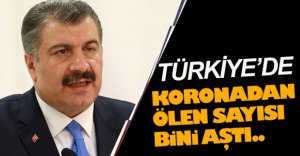 KORONADAN ÖLEN SAYISI BİNİ AŞTI