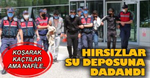 KOŞARAK KAÇTILAR AMA NAFİLE !