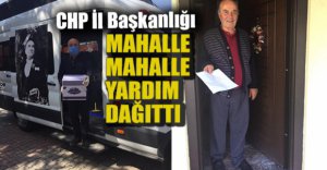 MAHALALE MAHALLE YARDIM DAĞITTILAR