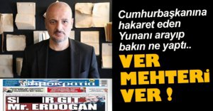 MAHMUT ALAN'DAN  MEHTER MARŞLI TEPKİ