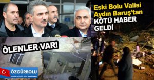 MALATYA VALİSİNDEN KÖTÜ HABER...