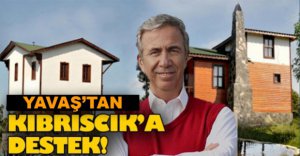 MANSUR YAVAŞ'TAN KIBRISCIK'A YARDIM ELİ