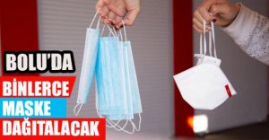 BELEDİYE 10 BİN MASKE DAĞITACAK