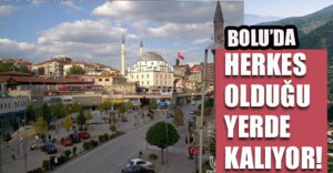 MERKEZ, İLÇE VE KÖYLER ARASINDA ULAŞIM KISITLANDI