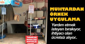 MUHTARDAN ÖRNEK UYGULAMA