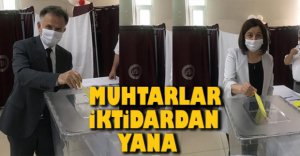 MUHTARLARIN OYLARIYLA BİRLİĞE SEÇİLDİLER