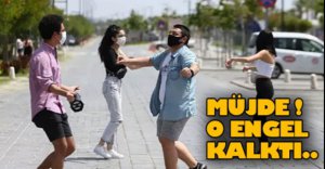 MÜJDE ! O ENGEL KALKTI