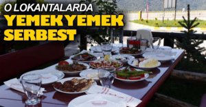 O LOKANTALARDA YEMEK YEMEK SERBEST
