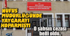 O ŞAHSIN CEZASI BELLİ OLDU