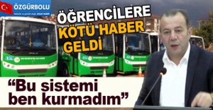 ÖĞRENCİLERE KÖTÜ HABER