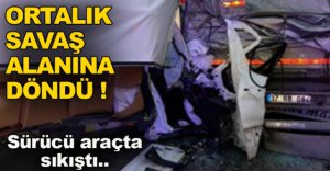 ORTALIK SAVAŞ ALANINA DÖNDÜ !