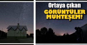 ORTAYA MUHTEŞEM GÖRÜNTÜLER ÇIKTI