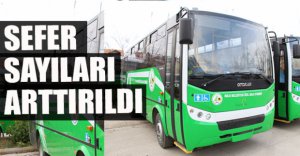 OTOBÜSLERDE NORMALLEŞME DEVAM EDİYOR