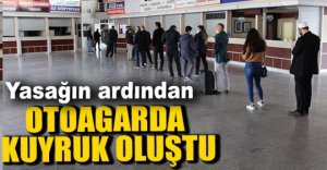 VATANDAŞLAR OTOGARA KOŞTULAR