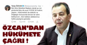 ÖZCAN HÜKÜMETE SESLENDİ