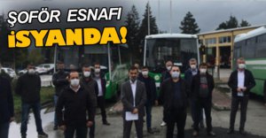 ÖZEL HALK OTOBÜSÜ ŞOFÖRLERİ İSYAN ETTİ !