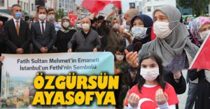 "AYASOFYA BU MİLLETİN KANAYAN YARASIYDI"