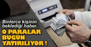 PARALAR BUGÜN HESAPTA