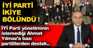 PARTİLİLERDEN AHMET YILMAZ'A DESTEK