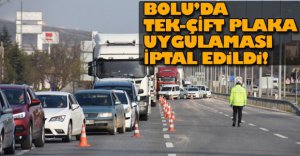 PLAKA KISITLAMALARI İPTAL EDİLDİ