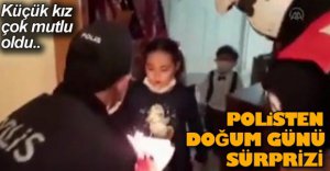 POLİSTEN SÜRPRİZ DOĞUM GÜNÜ