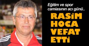 RASİM YILMAZDEMİR VEFAT ETTİ