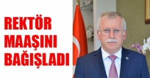 REKTÖR'DEN KAMPANYAYA DESTEK..