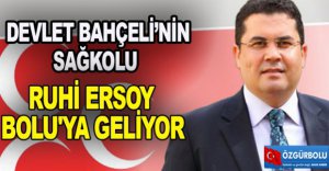 RUHİ ERSOY BOLU'YA GELİYOR