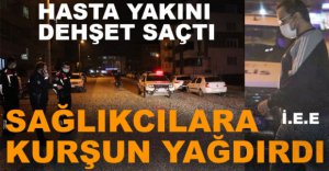 SAĞLIK EKİPLERİNE KURŞUN YAĞDIRDI...