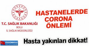 SAĞLIK MÜDÜRLÜĞÜ'NDEN UYARI