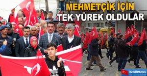 ŞEHİTLERİMİZ İÇİN YÜRÜDÜLER