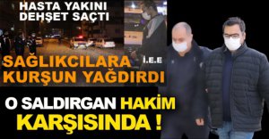 SİLAHLI SALDIRGAN ADLİYEDE !