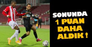 SONUNDA 1 PUAN DAHA ALDIK