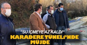 KARADERE SUYUNU İÇMEYE AZ KALDI