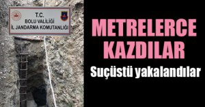 SUÇ ÜSTÜ YAKALANDILAR