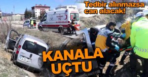 SULAMA KANALINA UÇTU