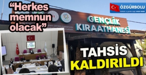 TAHSİS KALDIRILDI
