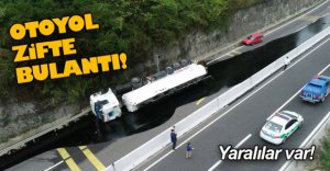 TANKER OTOMOBİLLE ÇARPIŞTI