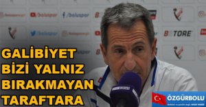 "TARAFTARLARIMA ARMAĞAN EDİYORUZ"