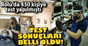 TEST SONUÇLARI BELLİ OLDU