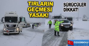 TIRLARIN GEÇMESİ YASAK!