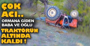 TRAKTÖRÜN ALTINDA CAN VERDİ