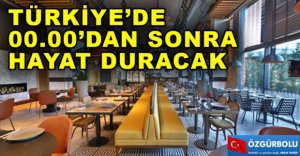 TÜRKİYE'DE HAYAT DURDU