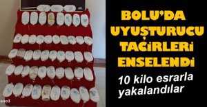UYUŞTURUCU TACİRLERİ ENSELENDİ