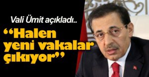 VALİ ÜMİT KÖTÜ HABER VERDİ